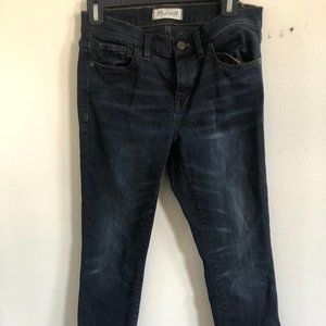 MADEWELL SIZED 27 CROPPED JEANS